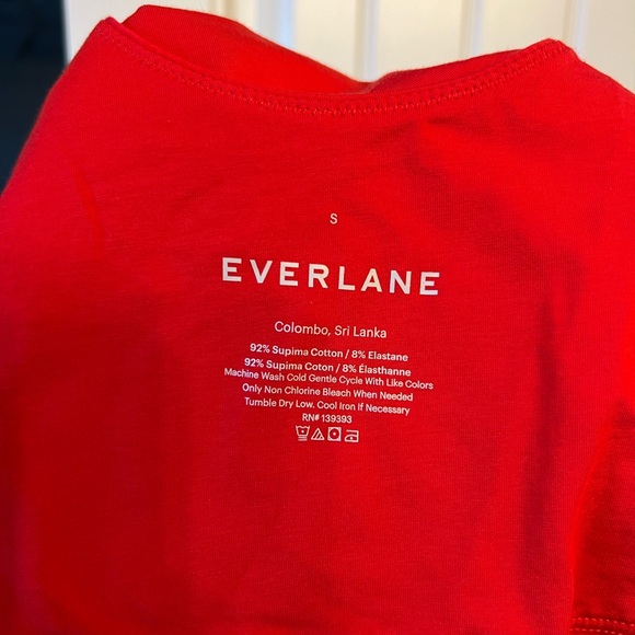 Everlane Red Top - Picture 4 of 4